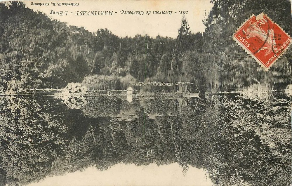 Arredores de Oberbourg - Martinvast - L'Élang - Coleção F. B., Cherbeur - Frente