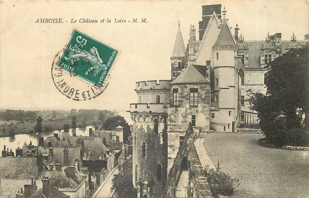 Amboise - O Castelo e a Loire - M. M. - Frente