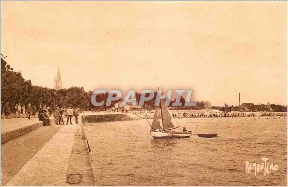 Praia de La Rochelle — Editor: Edições Artísticas Raymond Bergevin — N° 2316 - Frente