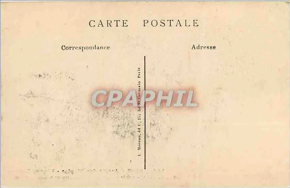 Paris - Jardin des Plantes - Löwe und Löwin - Geschenk von Madame Cécile Sorel der Comédie Française - Rückseite