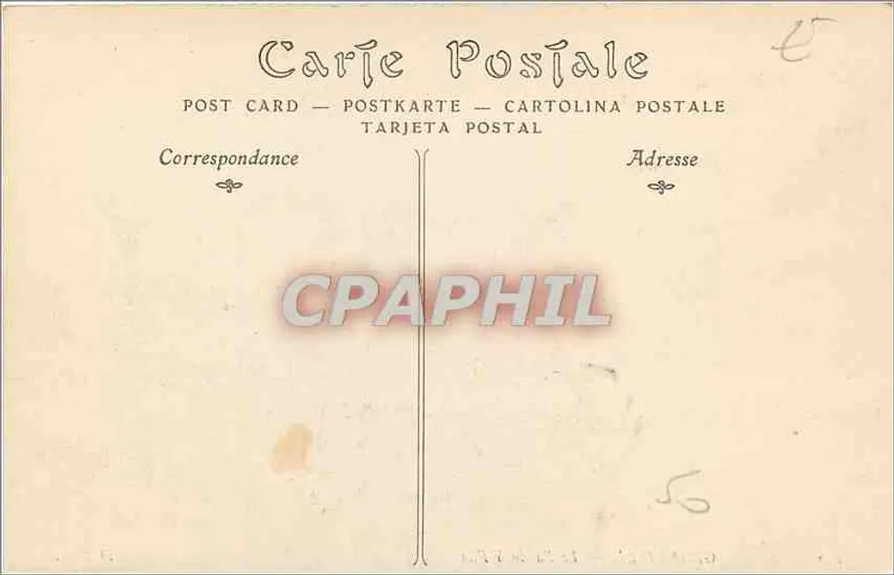 Granville — Der Flot-See — D.P. n°226 - Rückseite