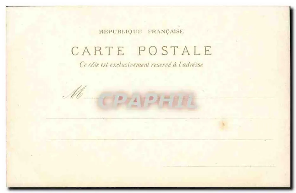 Aix-les-Bains. Place Carnot — widok ulicy z wozem i sklepami — wydawca nieznany - Rewers