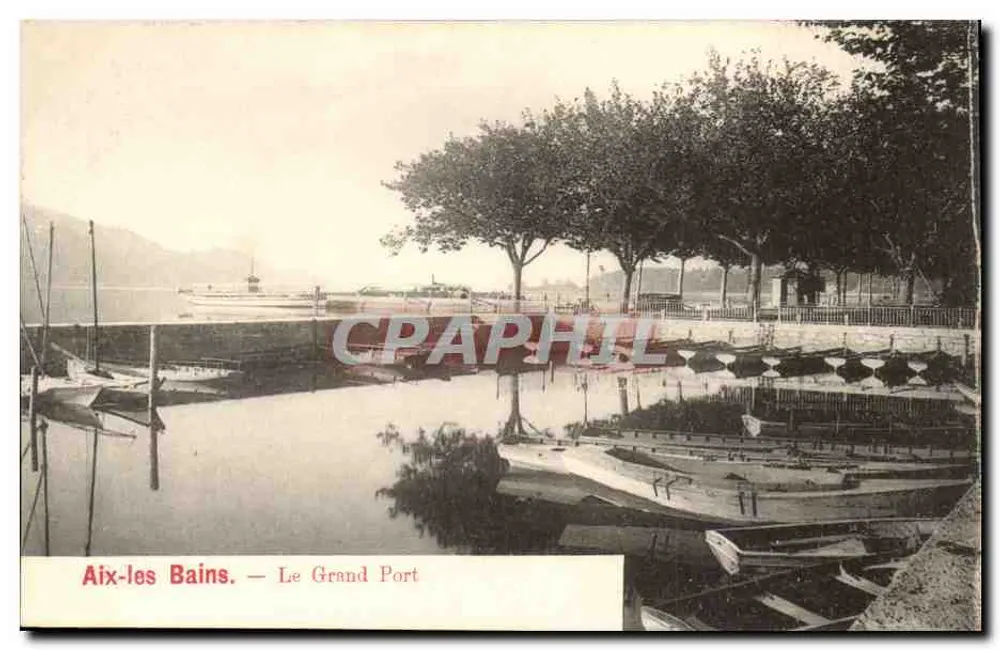 Aix-les Bains. — Le Grand Port - Recto