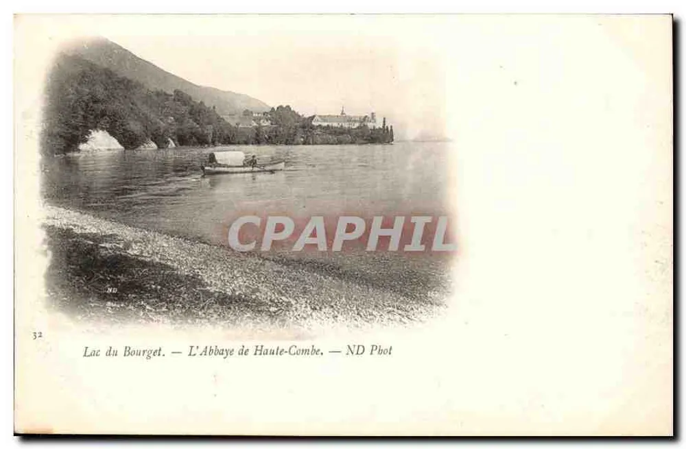 Lac du Bourget — L'Abbaye de Haute-Combe — ND Phot - Recto