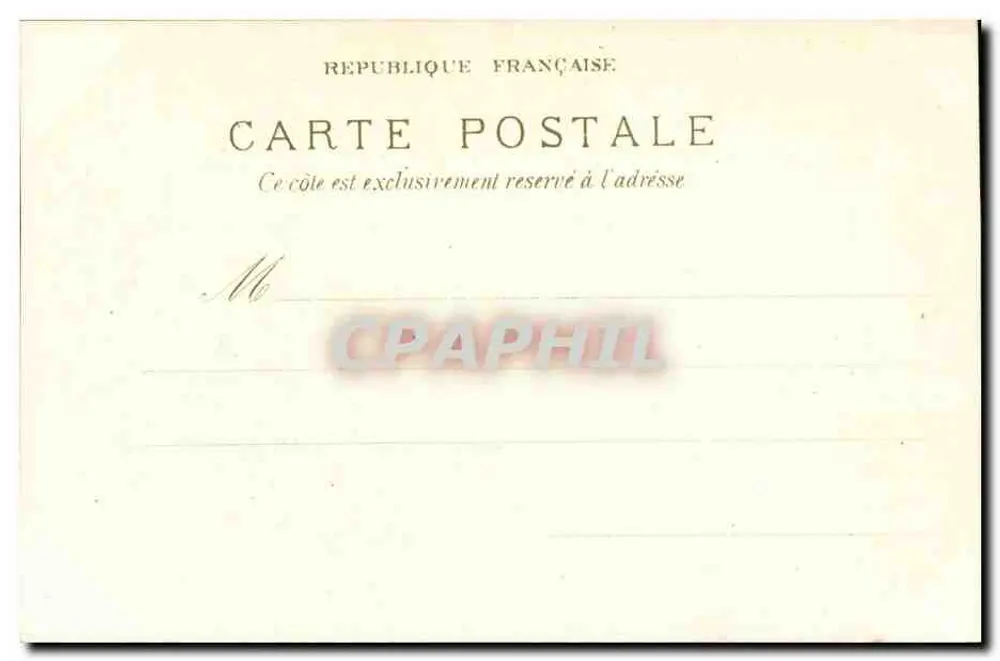 Aix-les-Bains — O Castelo de Chatillon — editor não identificado, número de série não visível - Verso