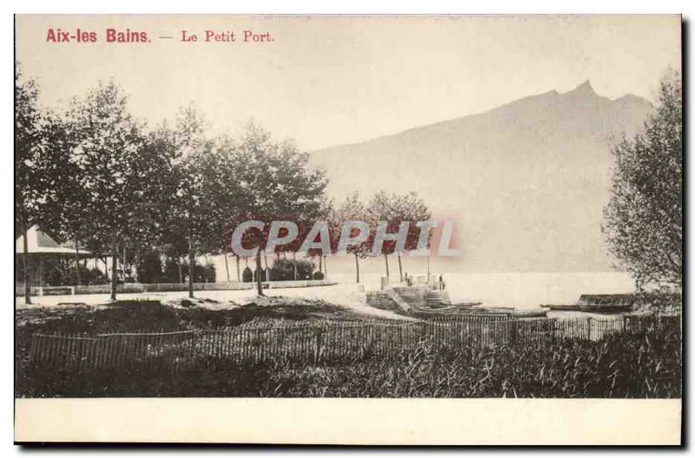 Aix-les Bains — O Pequeno Port - Frente