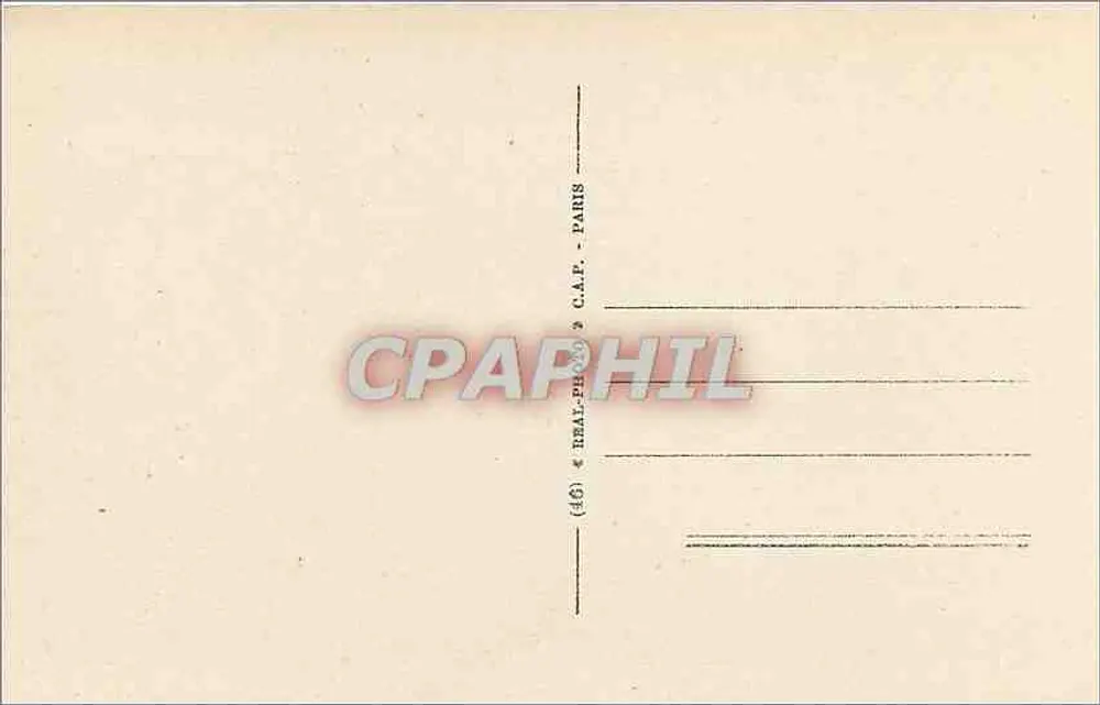Aix-les-Bains — A Praia — editor Péhiaux, n° 164 - Verso