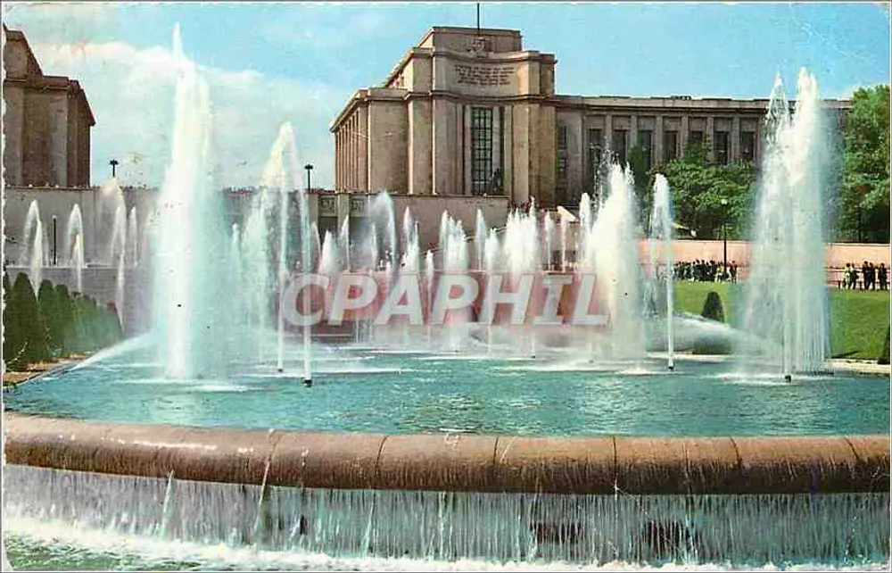 O Palácio de Chaillot — Paris — Editora EDUG Paris, n° 636 - Frente