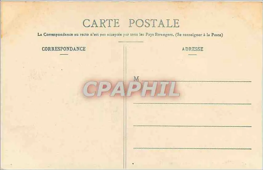 Biarritz Artistique - Le Casino Bellevue (Cliché 1905) - Collection Gorce, phot.-édit, Talence (Gironde) - Verso