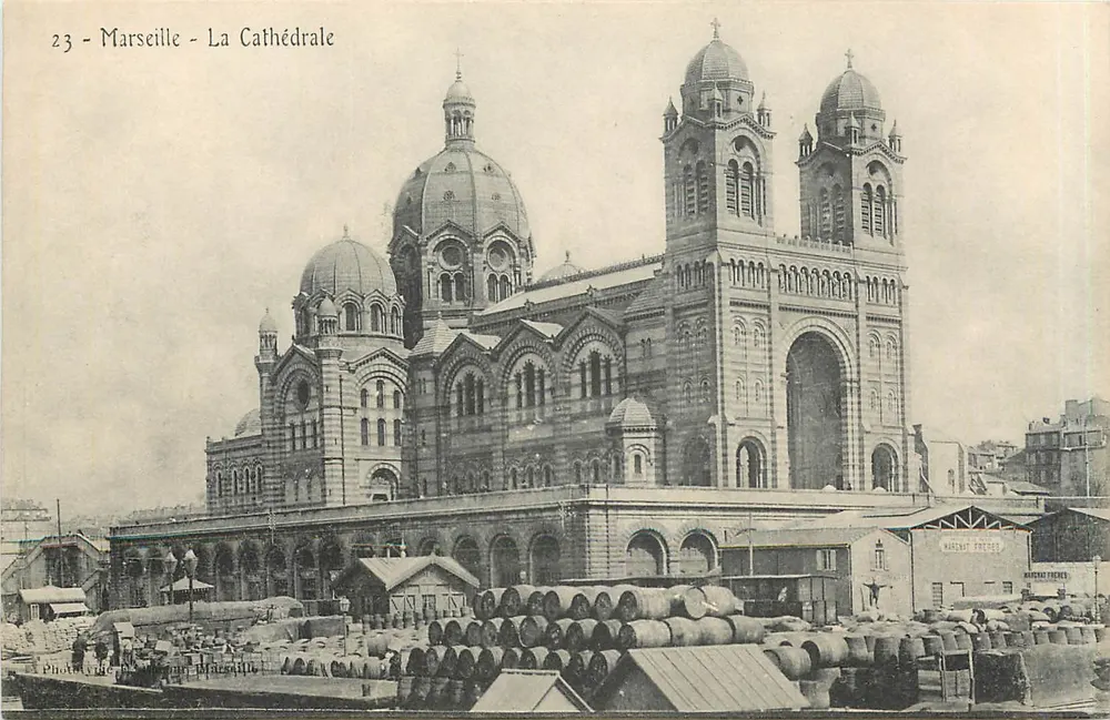 Marseille - A Catedral — Foto de Marseille, n°23 - Frente