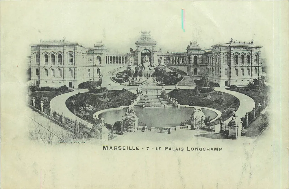 Marseille - 7 - O Palácio Longchamp — Fot. Lacour - Frente