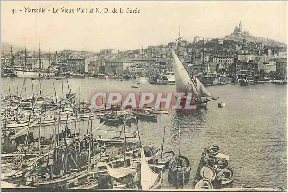 Marseille - Der alte Hafen & Notre-Dame de la Garde — Edition La Tour - Vorderseite