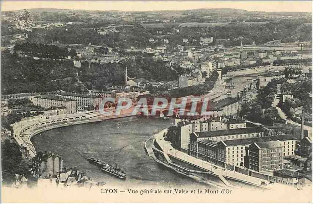LYON — Allgemeiner Blick auf Vaise und den Mont d'Or — Verlag unbekannt - Vorderseite