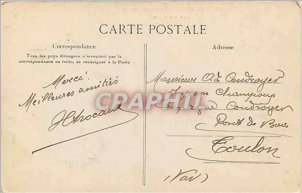 Versailles — O grande Trianon — Os Guerreiros - Verso