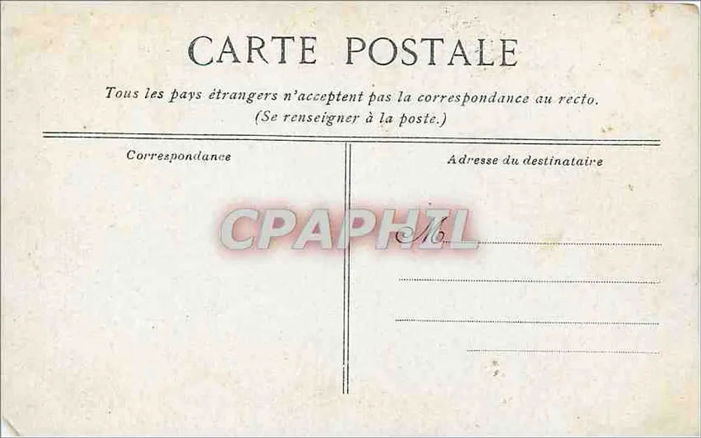 Parc de Versailles - Le Bassin d'Apollon — Collection A. B. - Verso