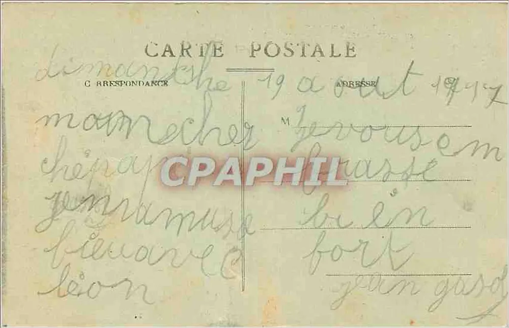 Lourdes — O Castelo Forte — Sireygeol, Limoges-Lourdes - Verso