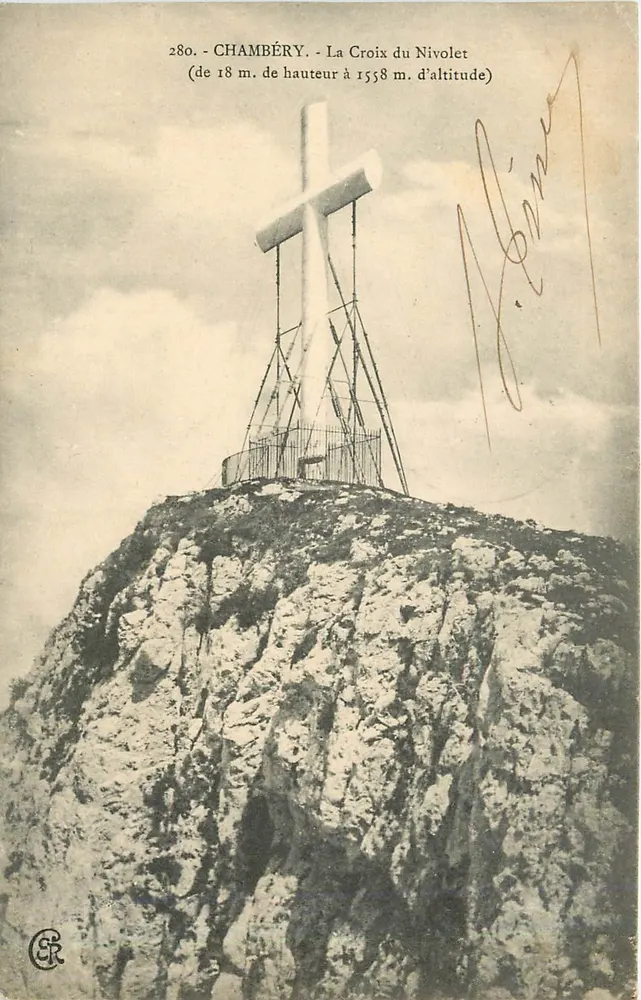 Chambéry - A Cruz do Nivolet — editora CER, n° 280 - Frente