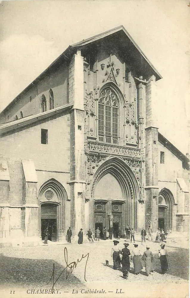 Chambéry — A Catedral — LL. — n°11 - Frente