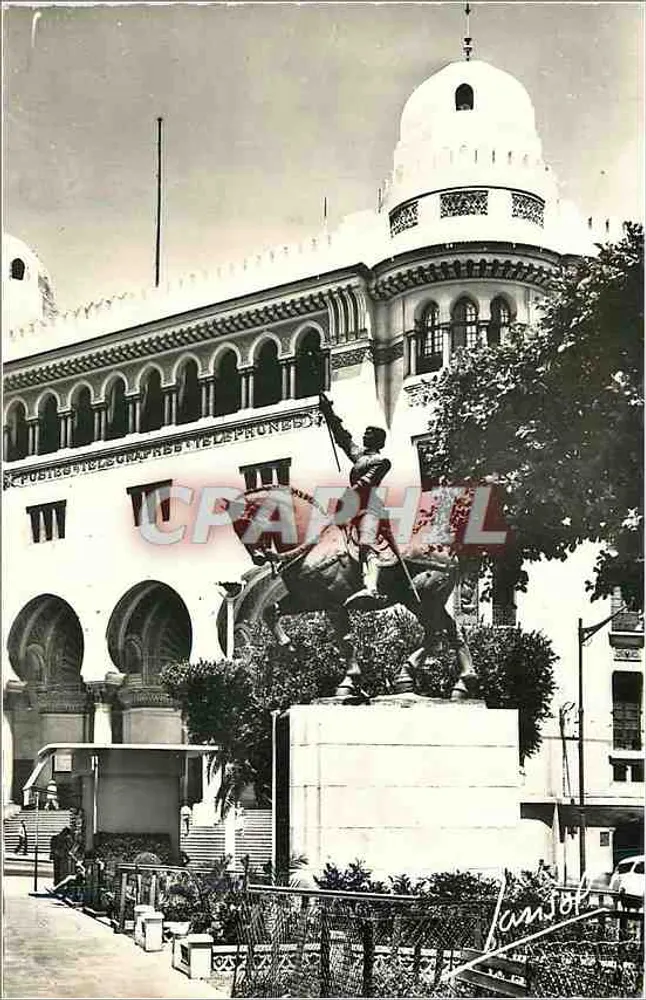 जीन ड'अर्क की प्रतिमा - अल्जीर - एडिटर शैम्बरी, नंबर C.101 - आगे