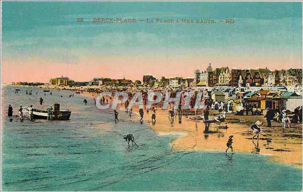 Berck-Plage — A Praça de Mer Haute - Frente