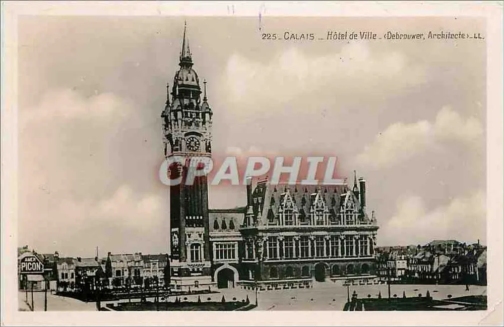 Calais — Hotel de Ville — Debrouwer, Arquiteto — LL - Frente
