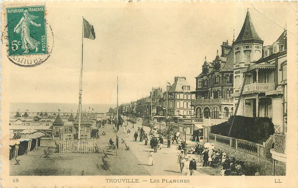 Trouville — Les Planches — Wydawnictwo LL - Awers