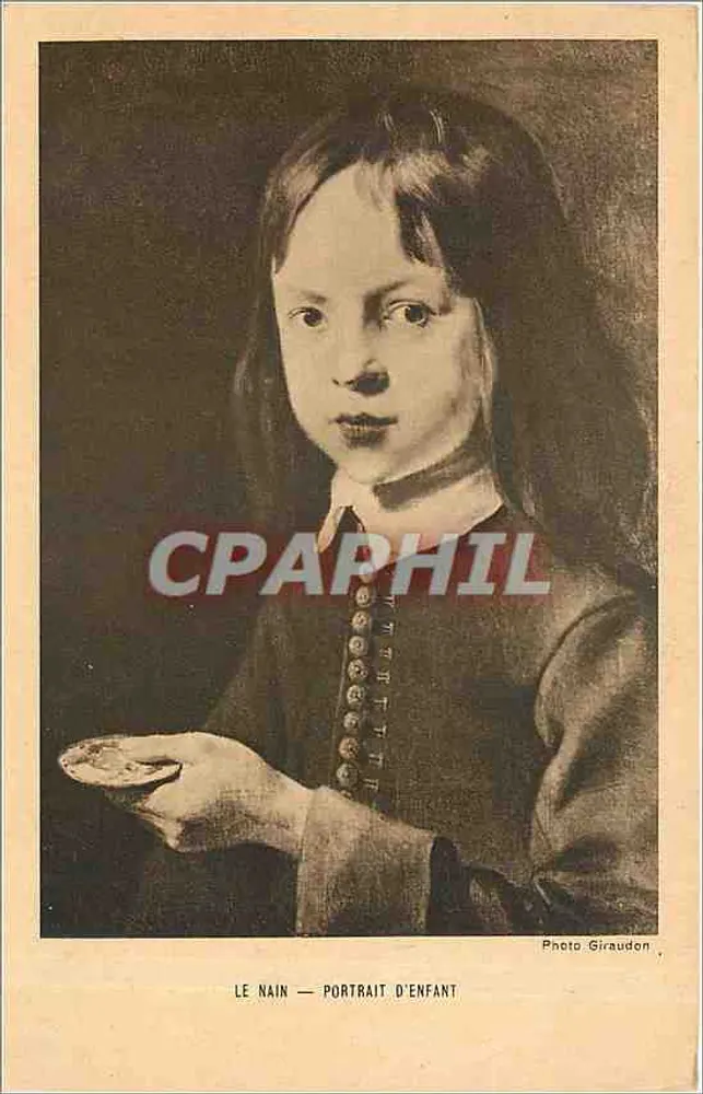 O Nain — Retrato de Criança — Foto Giraudon - Frente