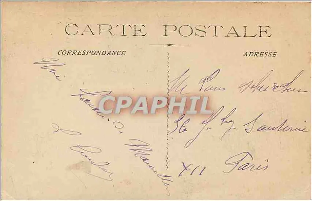MARSEILLE - Les Ascenseurs de N.-D. de la Garde - Verso