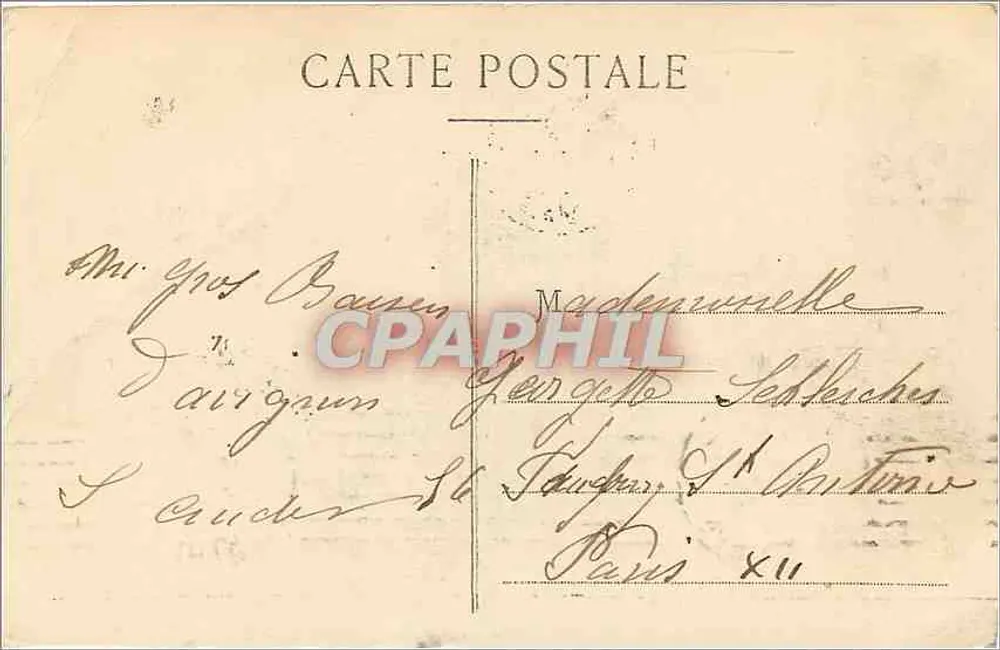 Avignon (17) — Allgemeiner Blick auf das Papstpalast — Ausgabe N.G. Künstlerische Sammlungen « Lux » - Rückseite
