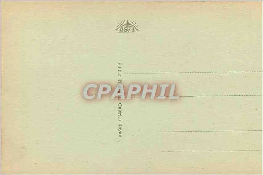 Royan - A Hora do Banho em Foncillon — Edição das Galerias Royan, n°76 - Verso