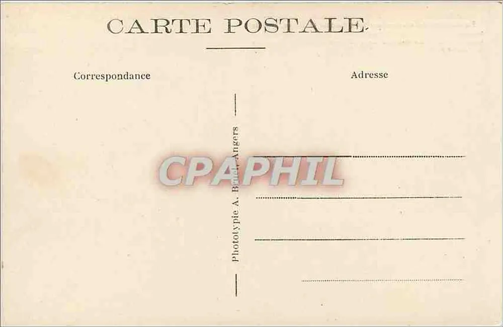 Perros-Guirec - Ploumanach (C.-du-N.) — Les Rochers du Phare — A.B. - Rückseite