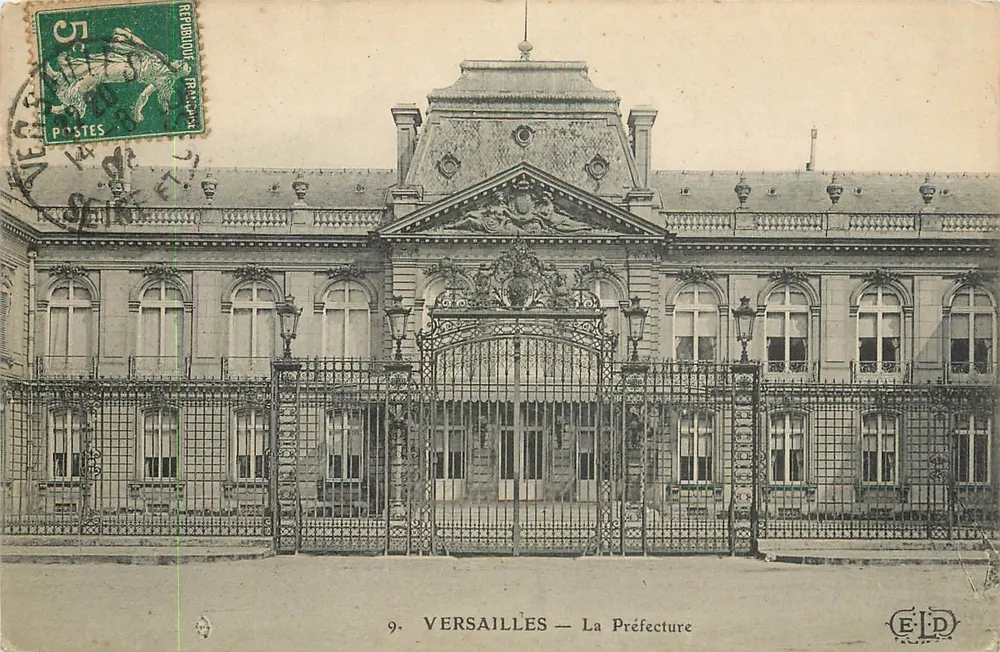 Versailles — A Prefeitura — ELD, n°9 - Frente