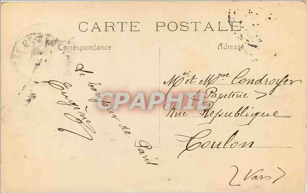 PARIS — Notre-Dame (fachada) — Jules Seeberger - Verso