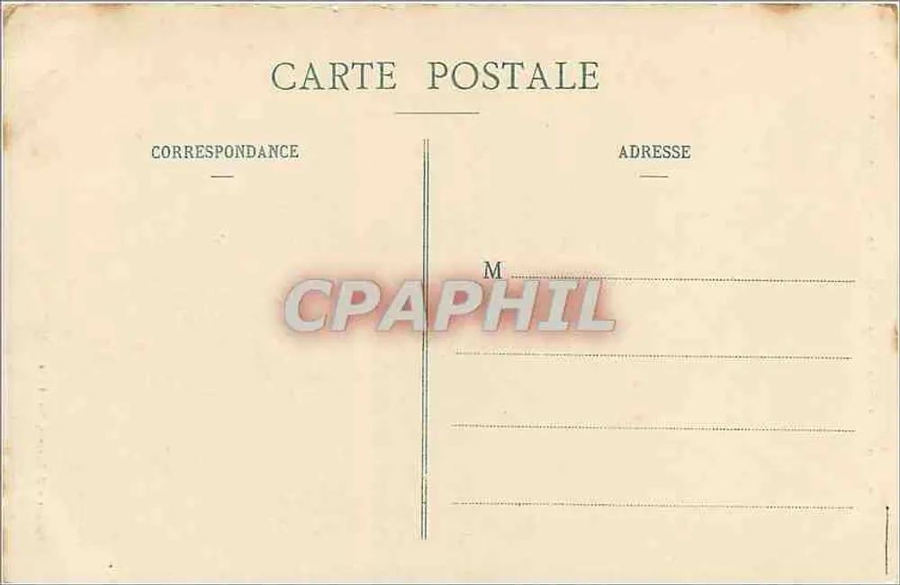 Environ de Ste-Anne-d'Auray - La Pierre Tremblante de Brech — Collection de Paulin, n°760 - Verso