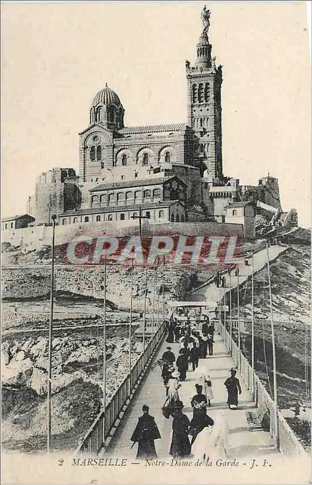 Marseille — Nossa Senhora da Guarda — J. F. - Frente