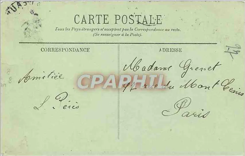 Bordeaux — Les Colonnes Rostrales et les Quinconces — LL. - Verso