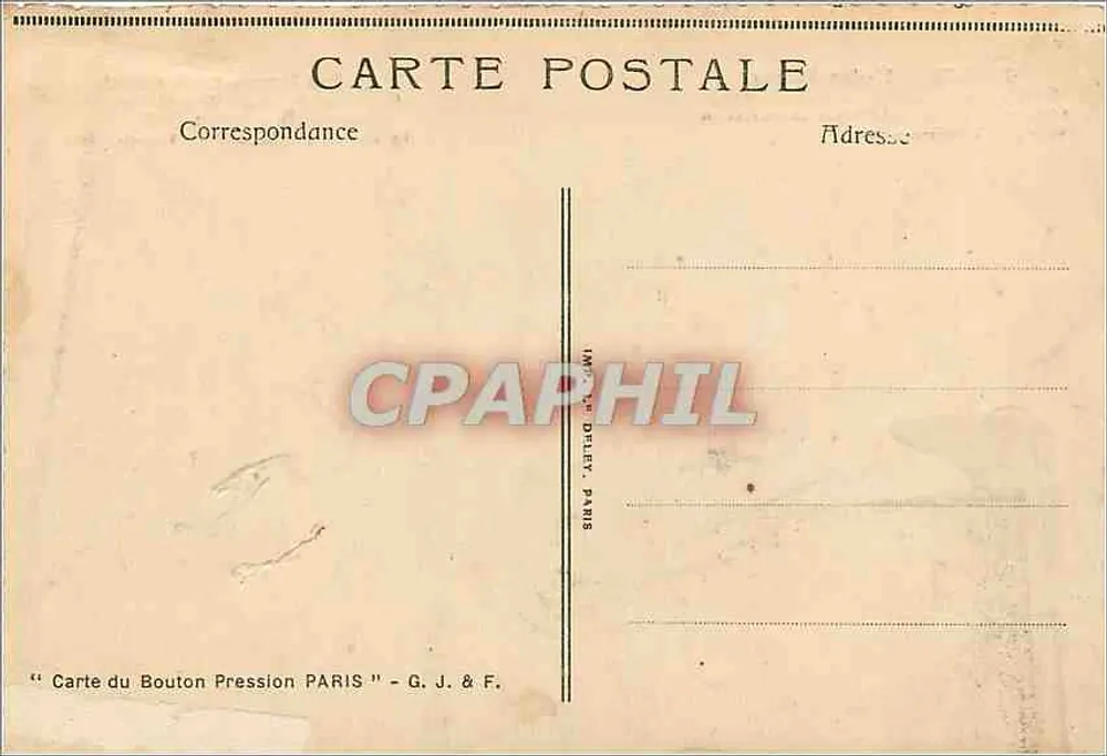 Paris — Notre-Dame — editor G. J. & F. Paris - Verso