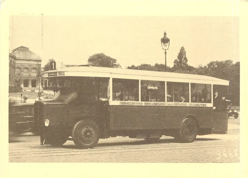 ऑटोबस RATP प्रकार TN 6 A — 70 वर्ष ऑटोबस पेरिसियन — RATP - आगे