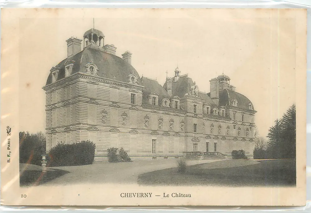 Cheverny — O Castelo — B.F. Paris, n°10 - Frente