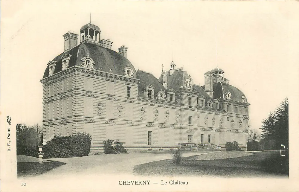 Cheverny — O Castelo — B.F. Paris, n°10 - Frente