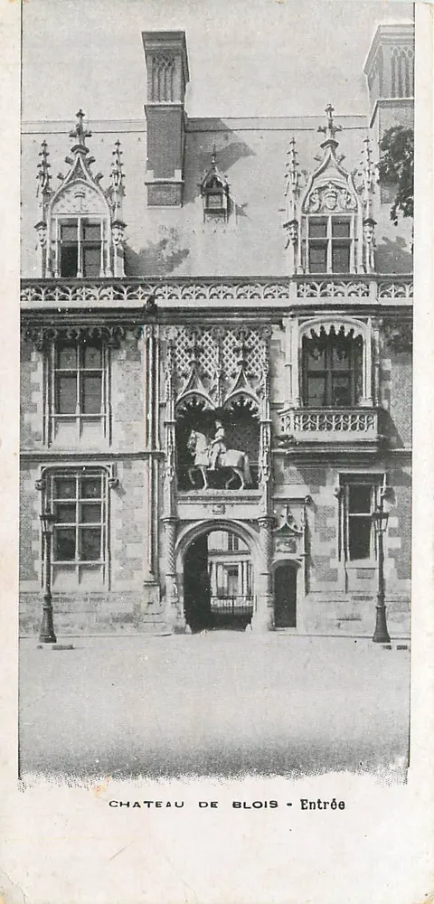 Castelo de Blois — Entrada — Editor não identificado - Frente