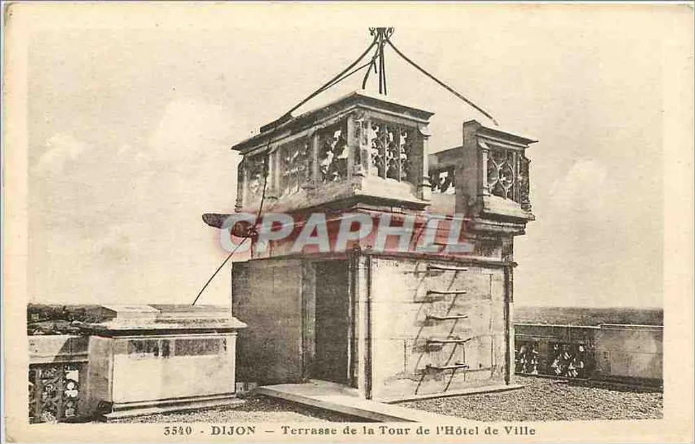 Dijon — Terrasse der Stadthalle — Les Éditions G. Besançon - Vorderseite