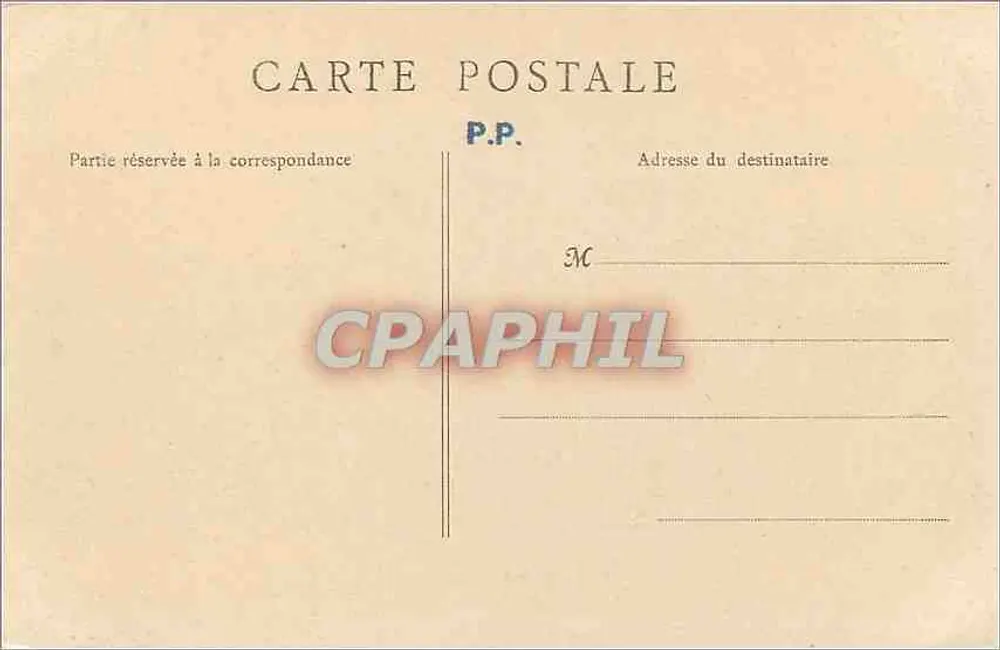 Chambord — O Castelo — B.F. Paris, n° I - Verso