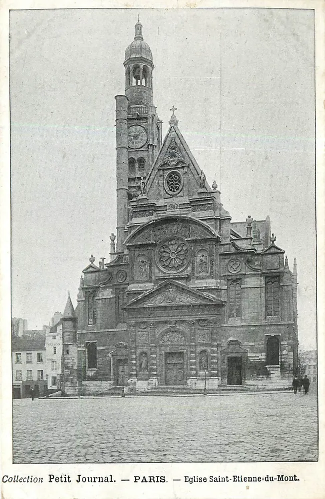 Paris — Kirche Saint-Etienne-du-Mont — Collection Petit Journal - Vorderseite
