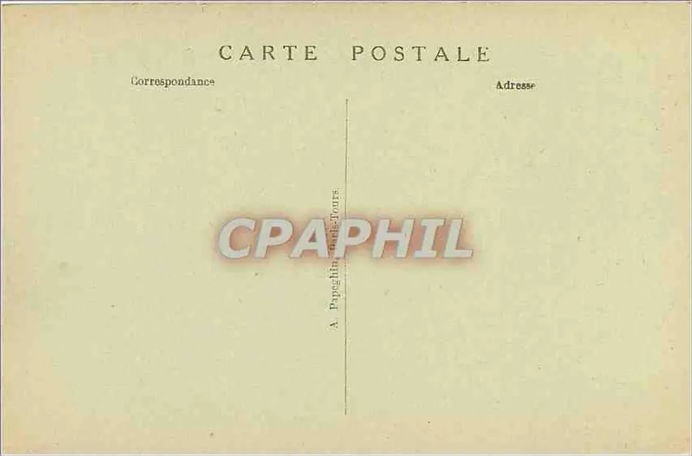 Paris - Die Heilige Kapelle - Portal der Niederen Kapelle - A. P. - Rückseite