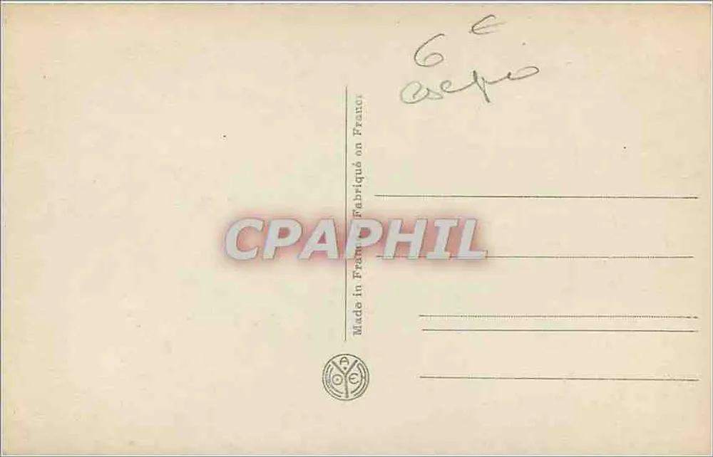 Exposição de Artes Decorativas — Paris — editor A.N. n°4 - Verso