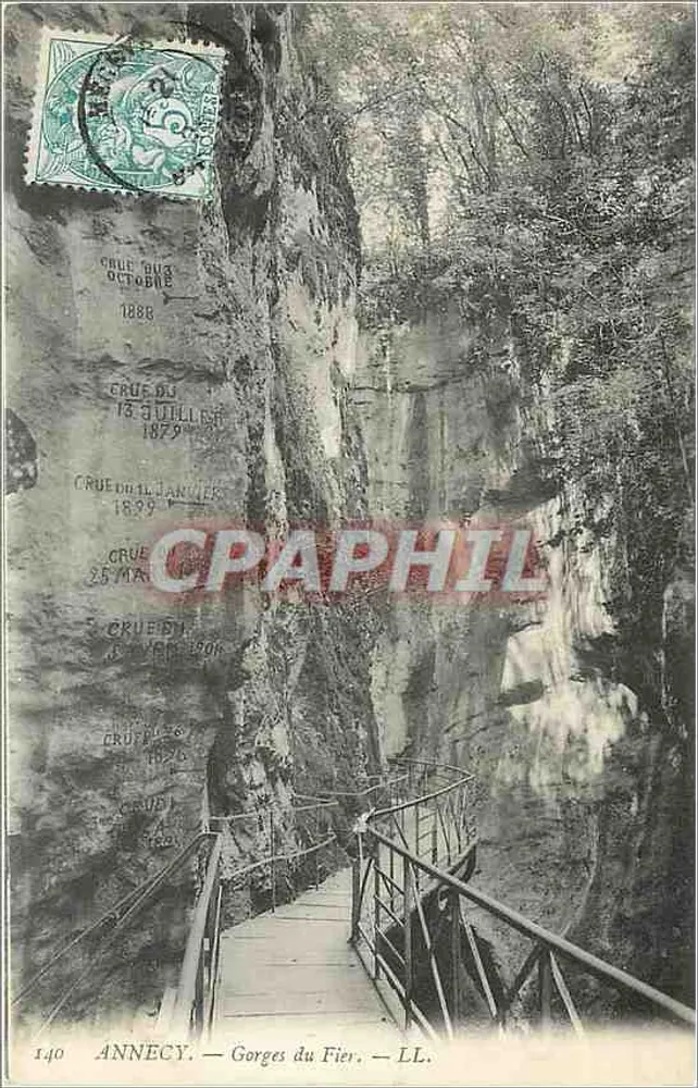 Gorges do Fier — Annecy — LL. — n°140 - Frente