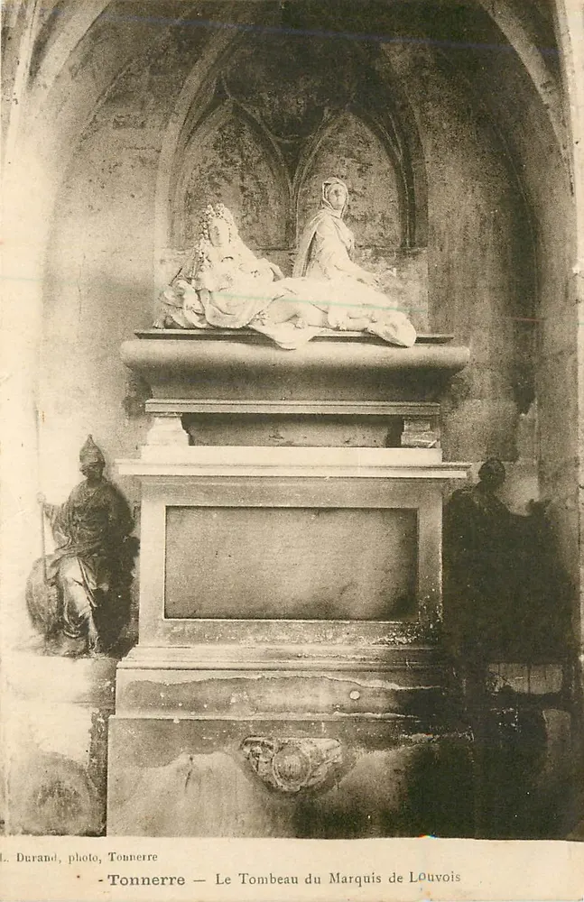 Tonnerre — Das Grab des Marquis de Louvois — L. Durand, Foto, Tonnerre - Vorderseite