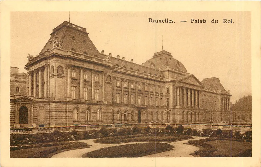 Brussel — Koninklijk Paleis - Voorkant