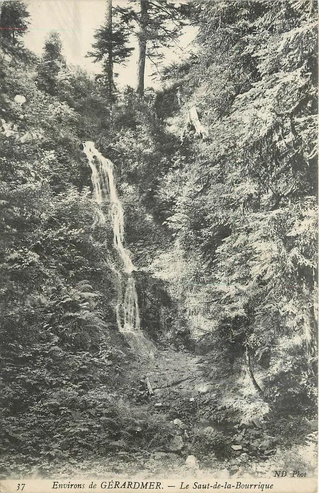 Arredores de GÉRARDMER — Le Saut-de-la-Bourrique — ND Fotografia, n°37 - Frente